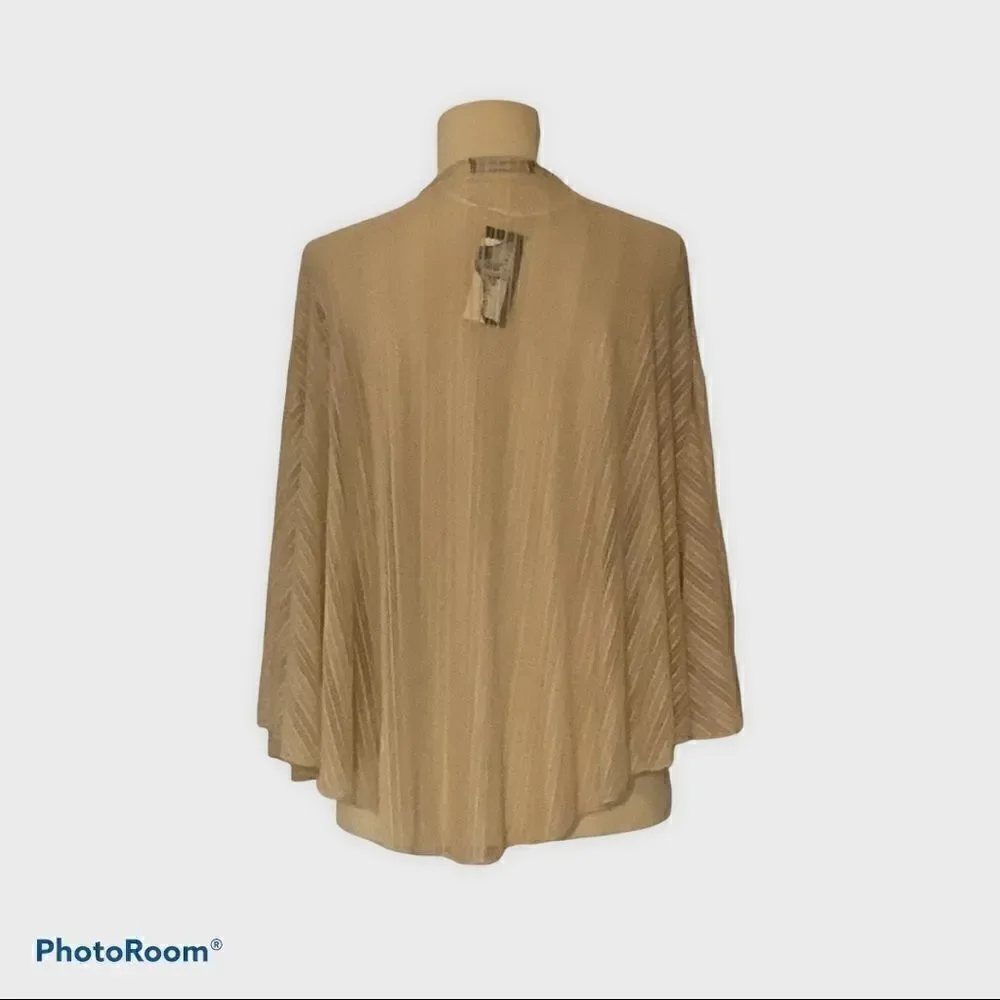 INC International Concepts cream wrap OS